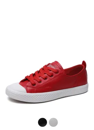 Marley Women's Leather Flat Sneaker