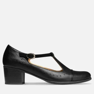 Mary Janes Pumps - Premium Leather Comfortable Shoes - 1.6" Heel - Handcrafted in Europe