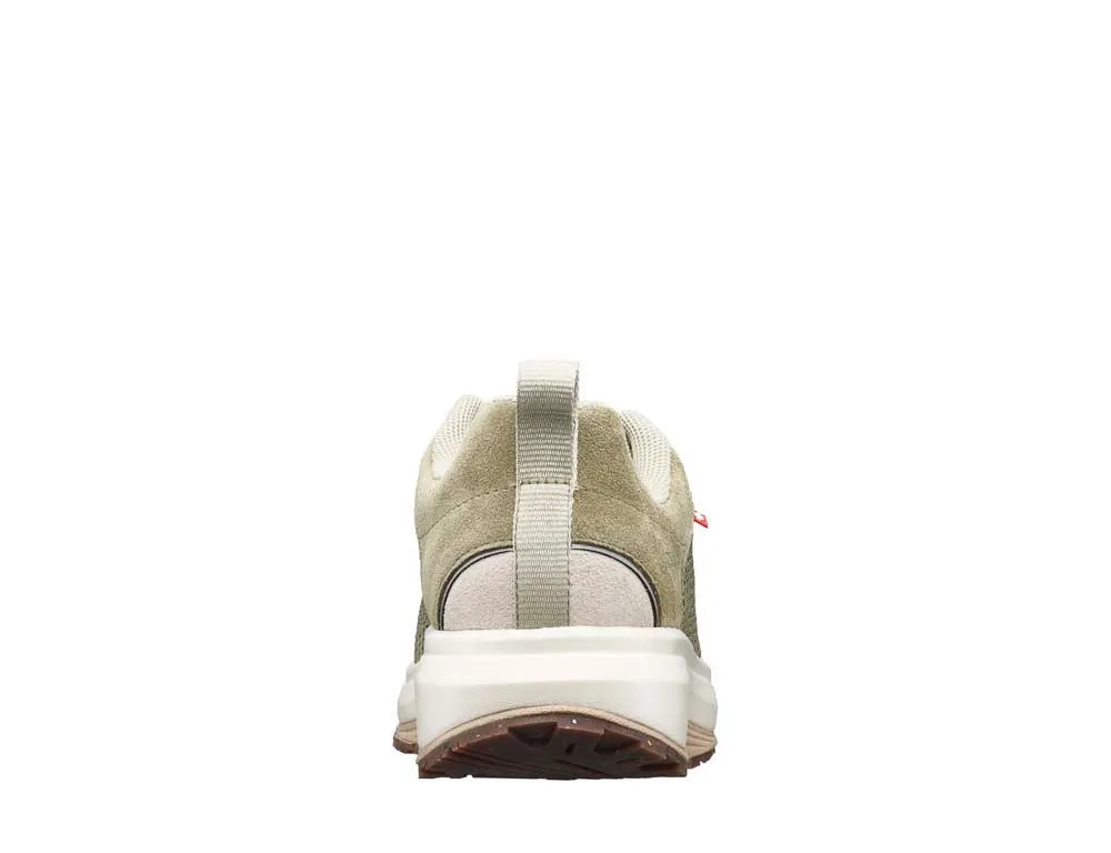 Maui Wide Fit Women's Leather Lace Up Trainer