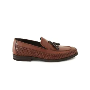 Men's Calf Leather Handmade Moccasin M7045