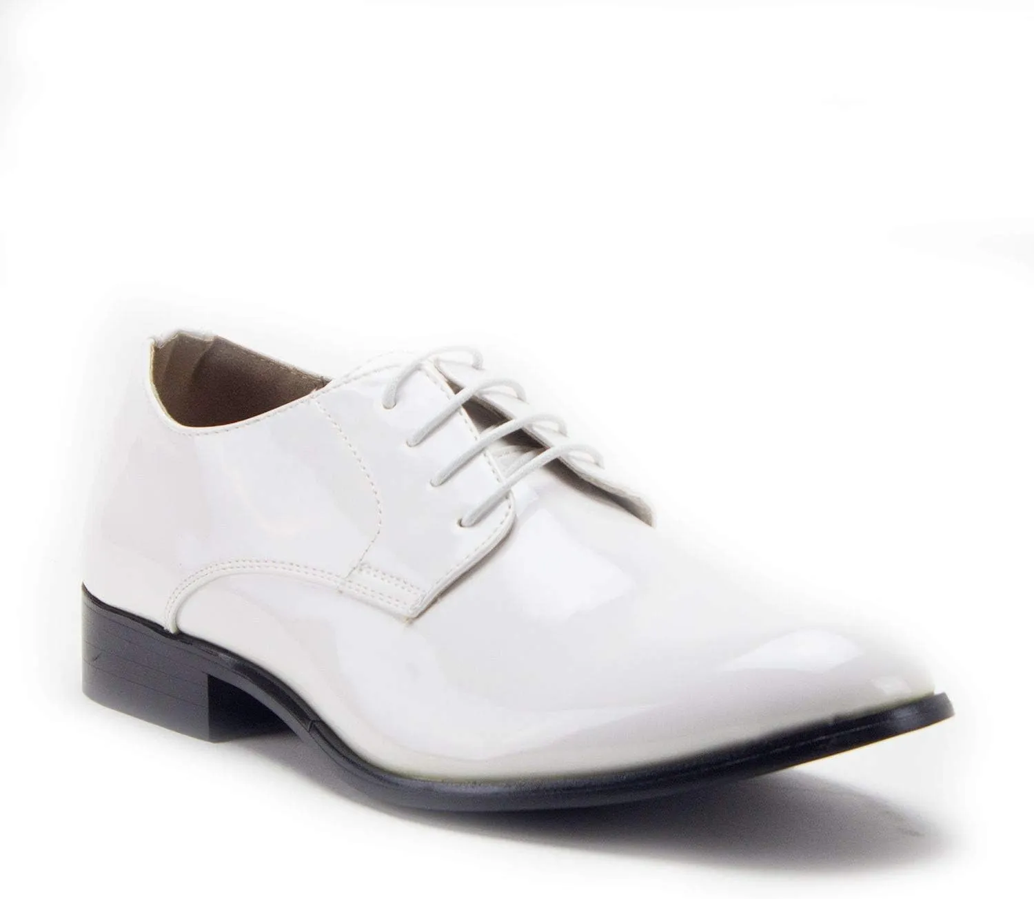 Men's Classic Patent Leather Formal Tuxedo Oxfords Dress Shoes