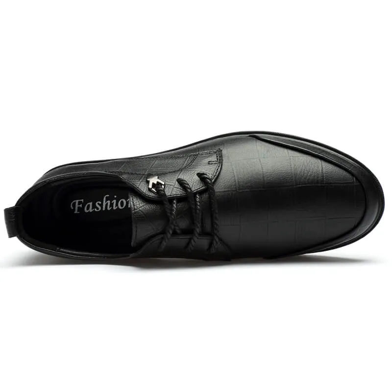 Men’s Genuine Leather Casual Shoes Oxford Business Dress Shoes