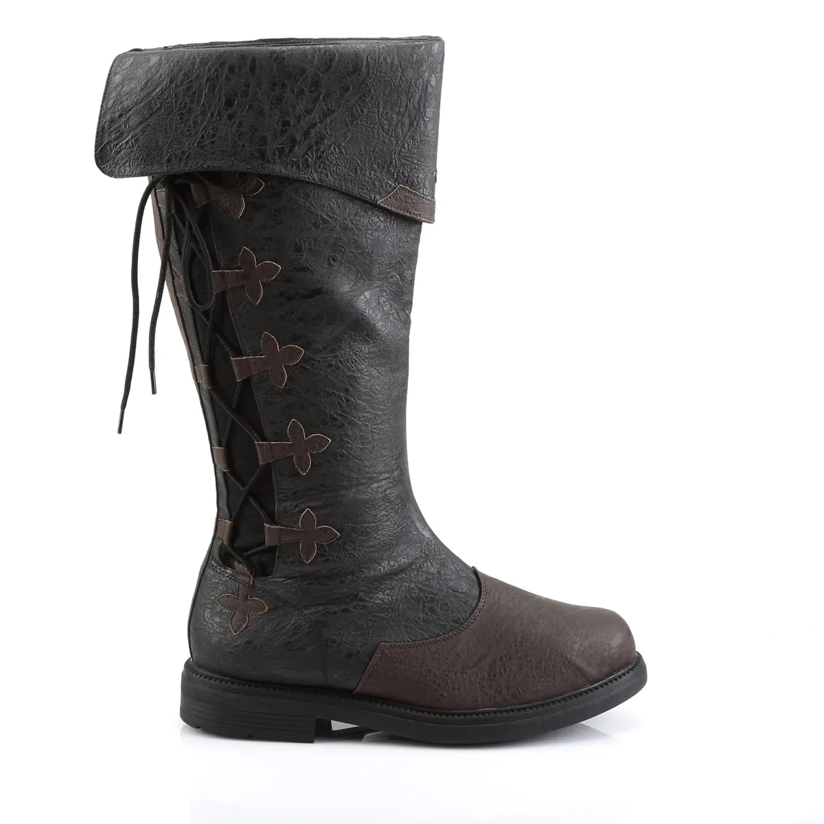 Men's Lace-up Knee Boots CAPTAIN-110