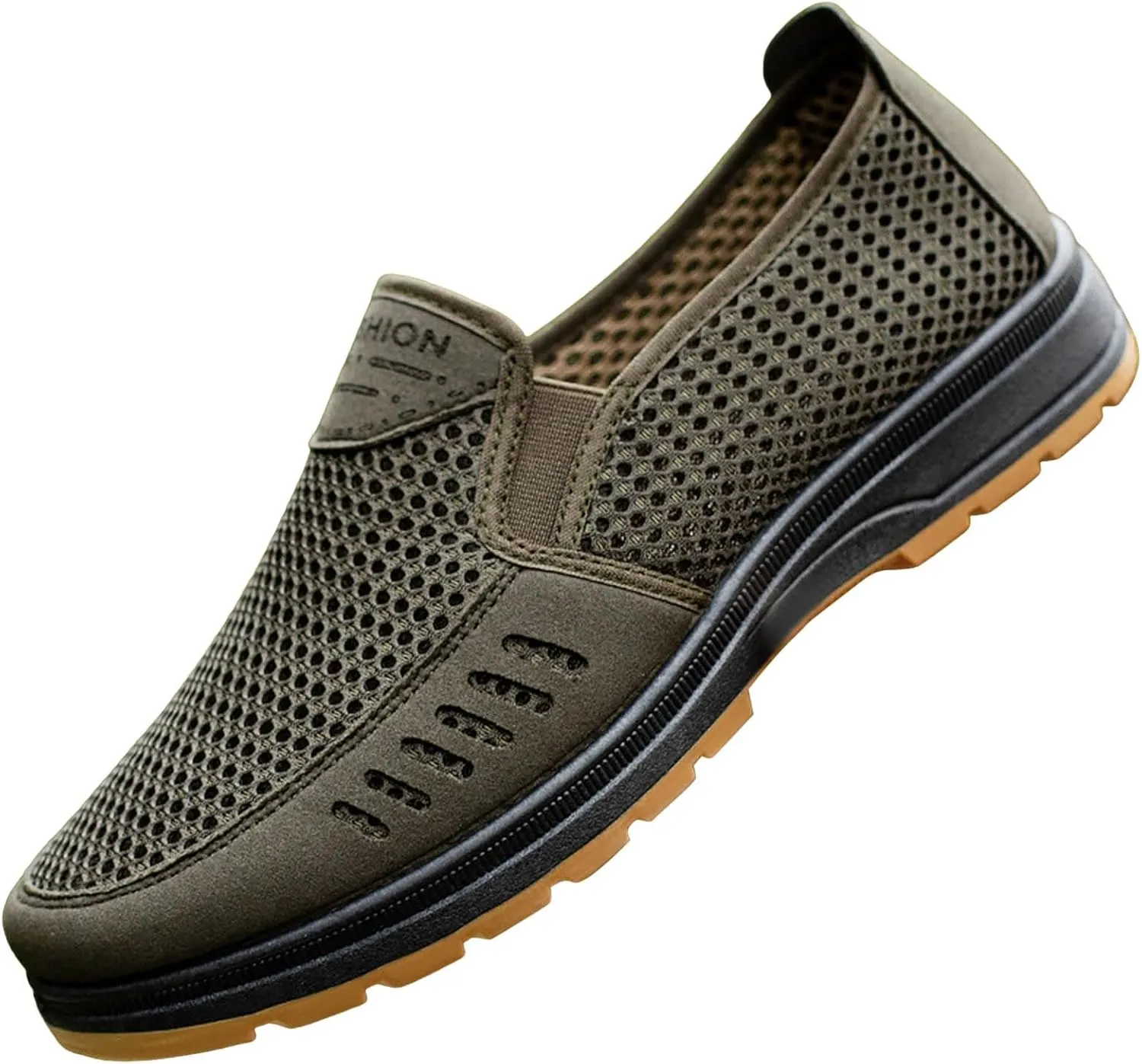 Mens Loafers & Slip-Ons Men's Comfortable Leisure Mesh Beathing Athletic Sport Sneakers Shoes