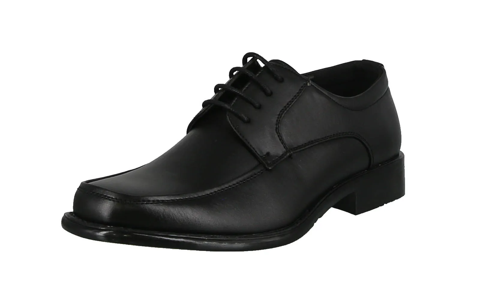 MEN'S SHOES BLACK PU DRESS SHOES DR307-M