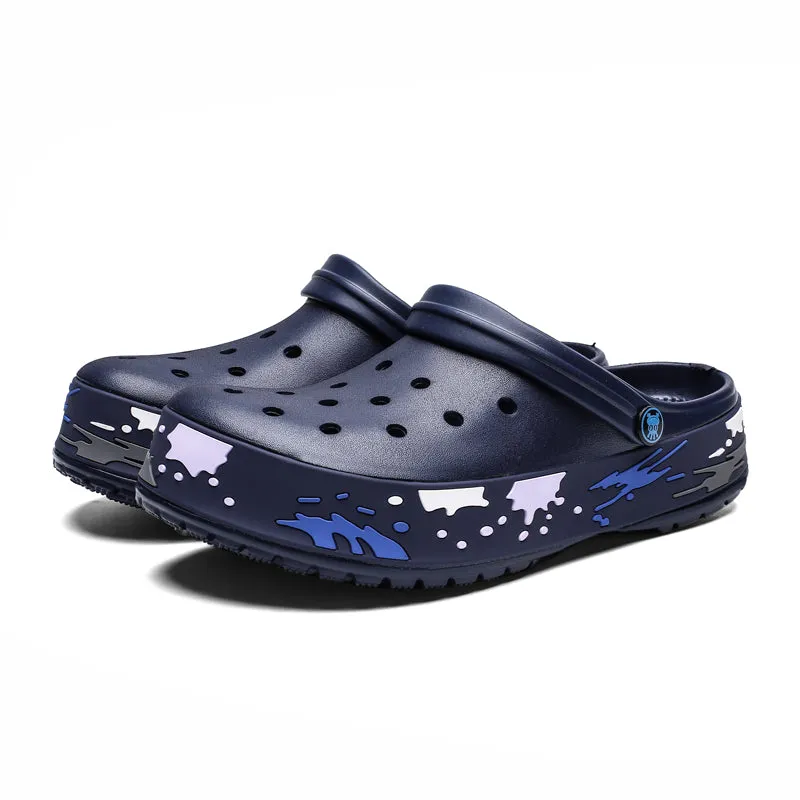 Men's Splash Of Colors Clogs