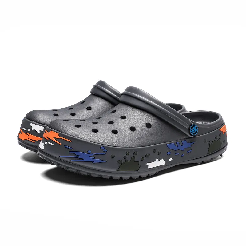Men's Splash Of Colors Clogs
