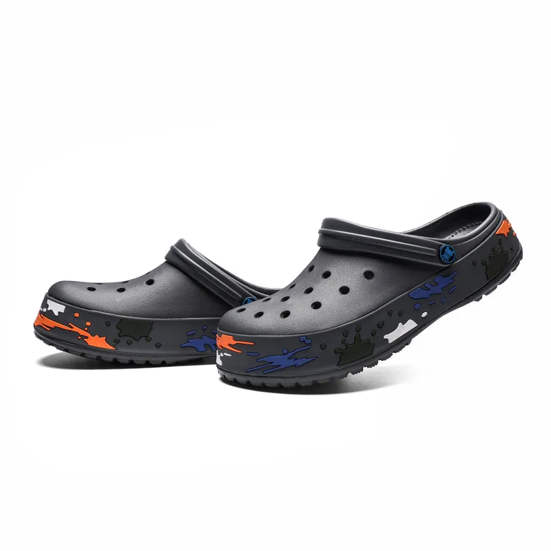 Men's Splash Of Colors Clogs