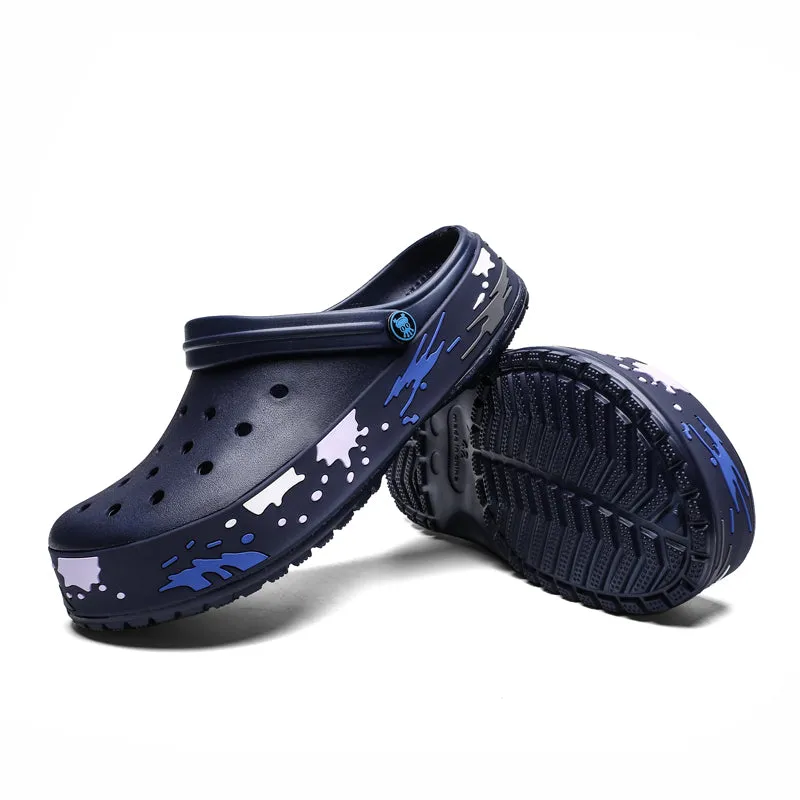 Men's Splash Of Colors Clogs