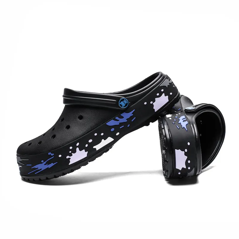 Men's Splash Of Colors Clogs