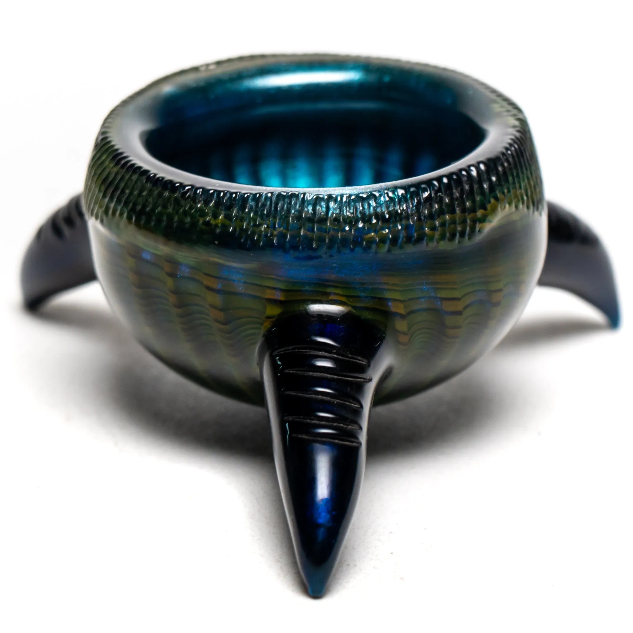 Merc - Tri Horn Dish - Fume Tech & Blue Stardust