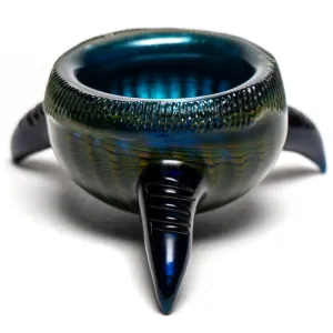 Merc - Tri Horn Dish - Fume Tech & Blue Stardust