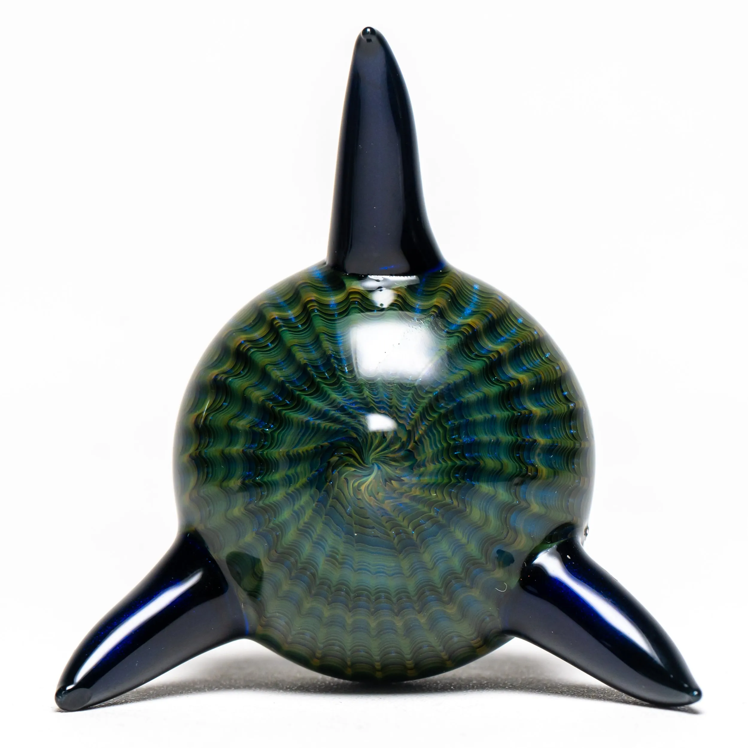 Merc - Tri Horn Dish - Fume Tech & Blue Stardust