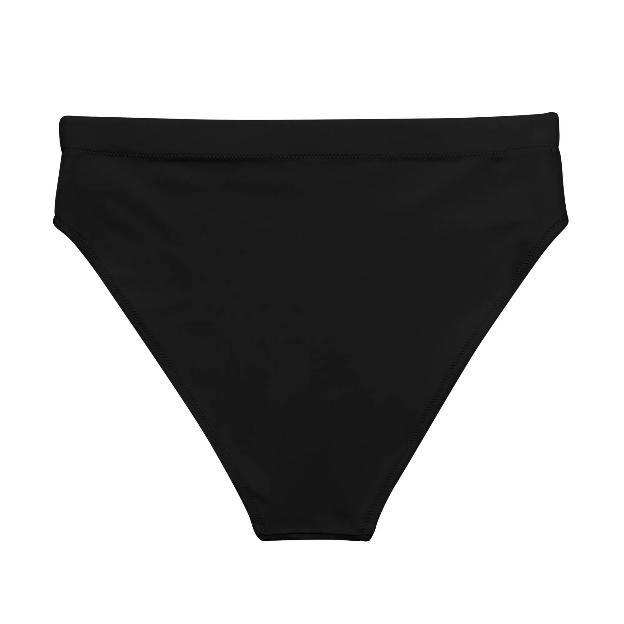 MIAMI ECO HIGH WAISTED BIKINI BOTTOM | BLACK