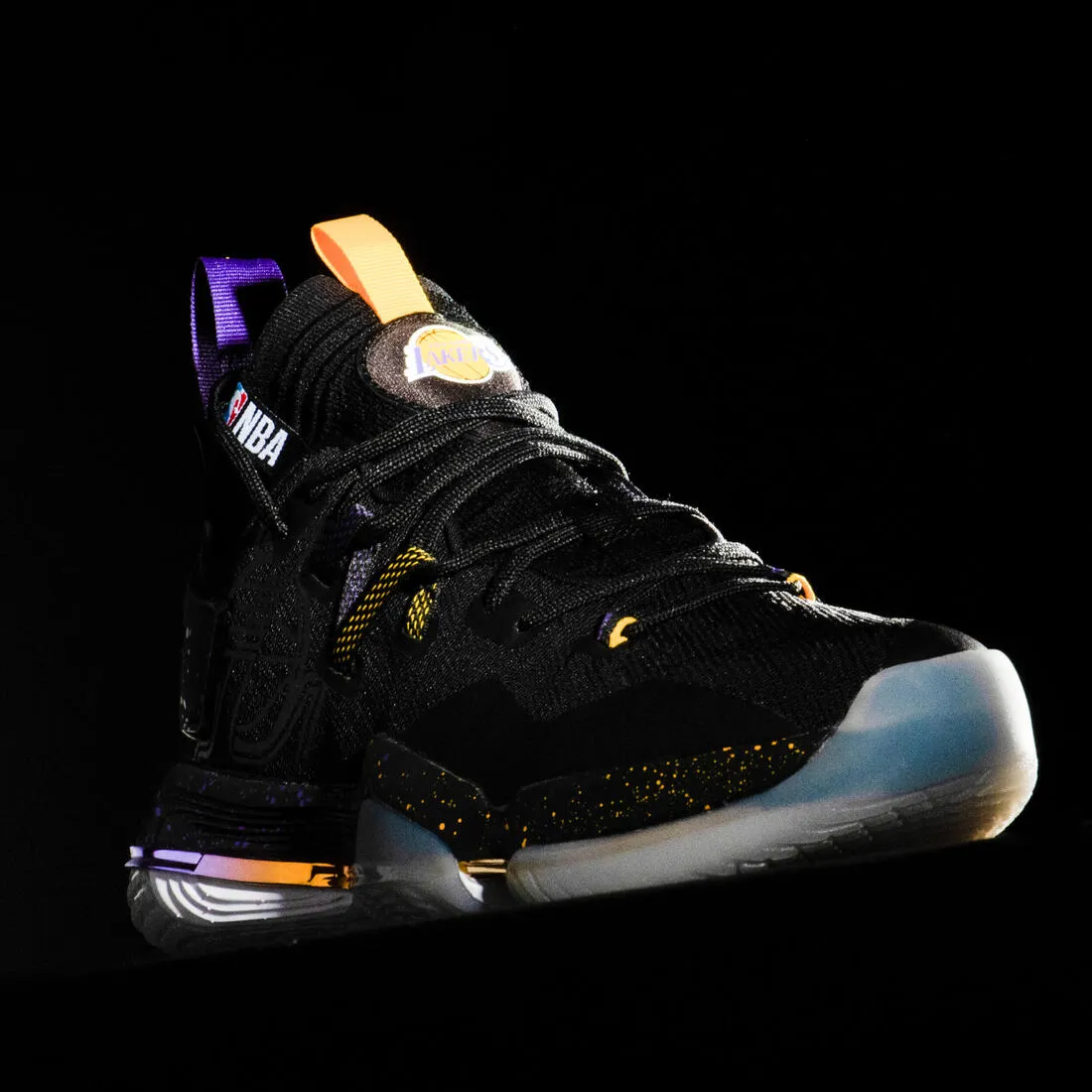 Mid-Rise Basketball Shoes SE900 - Black/NBA Los Angeles Lakers