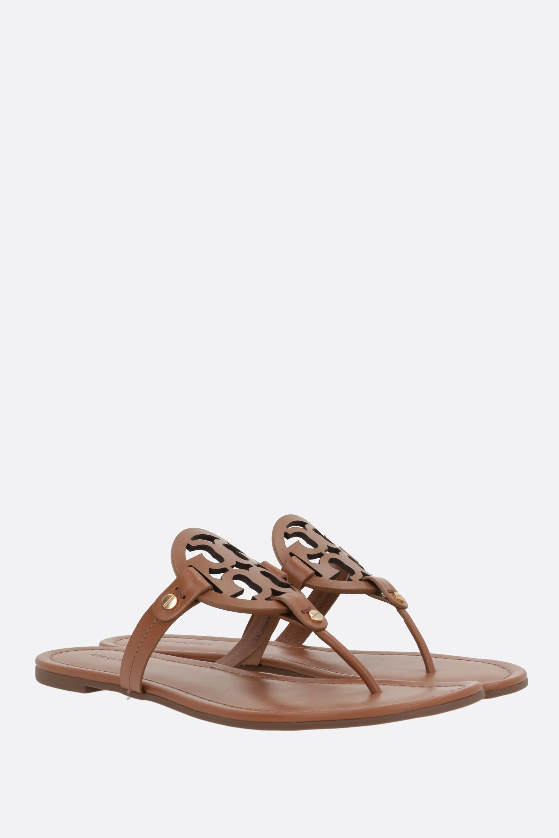 Miller smooth leather thong sandals