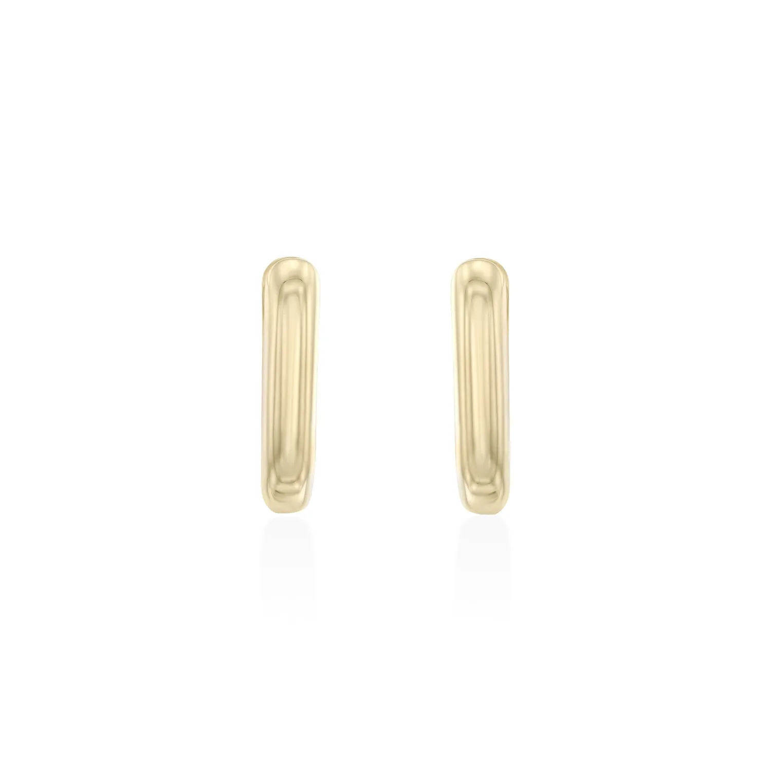 Mini Ava gold hoop earring