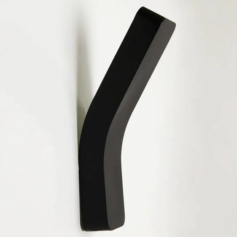 Modern Plain Metal Wall Lamp with LED Bulbs
