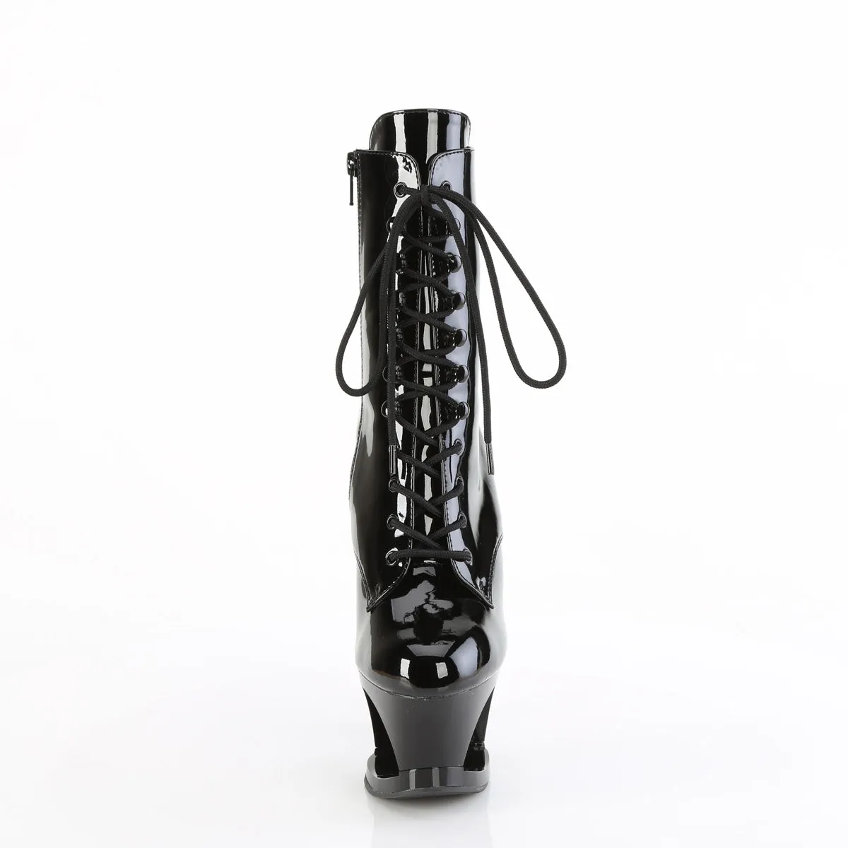 MOON-1020DIA Pleaser Black Patent Sexy Platform Shoes (Pole Dancing Heels)