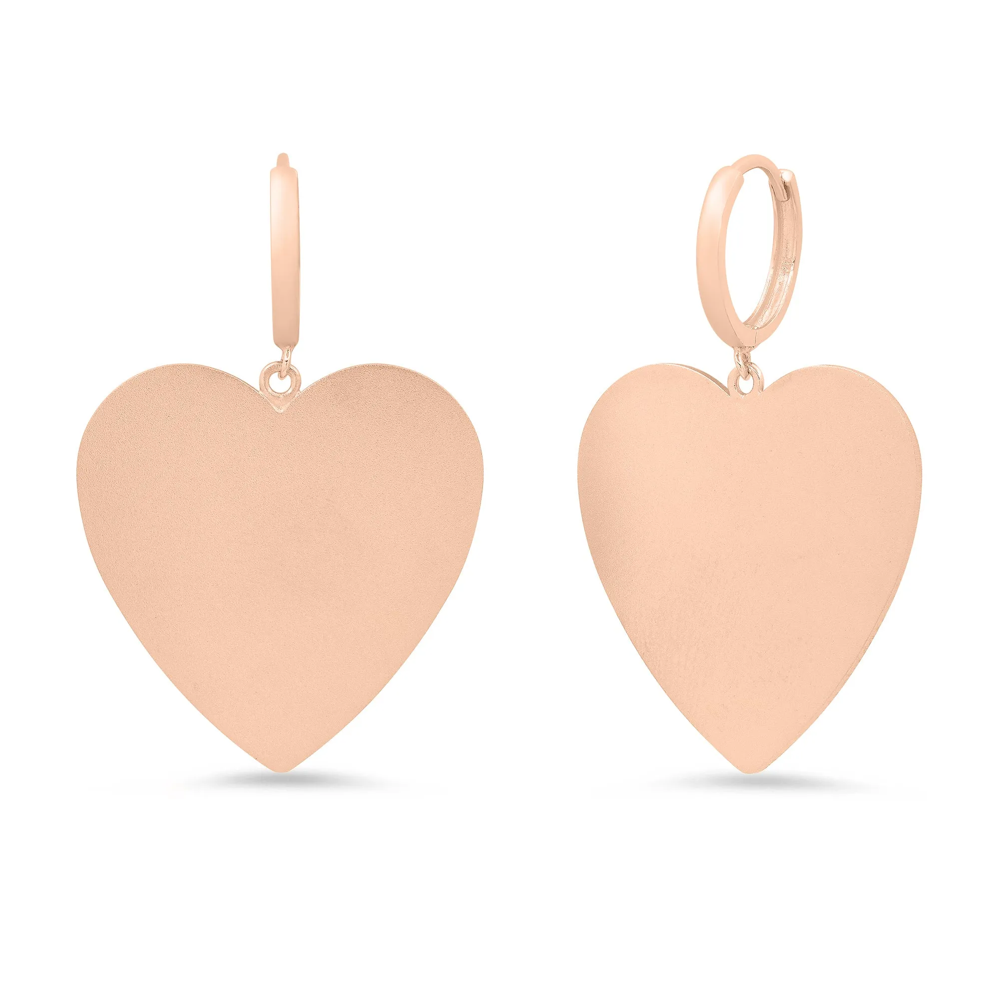 MS X SRJ Large Heart Earrings