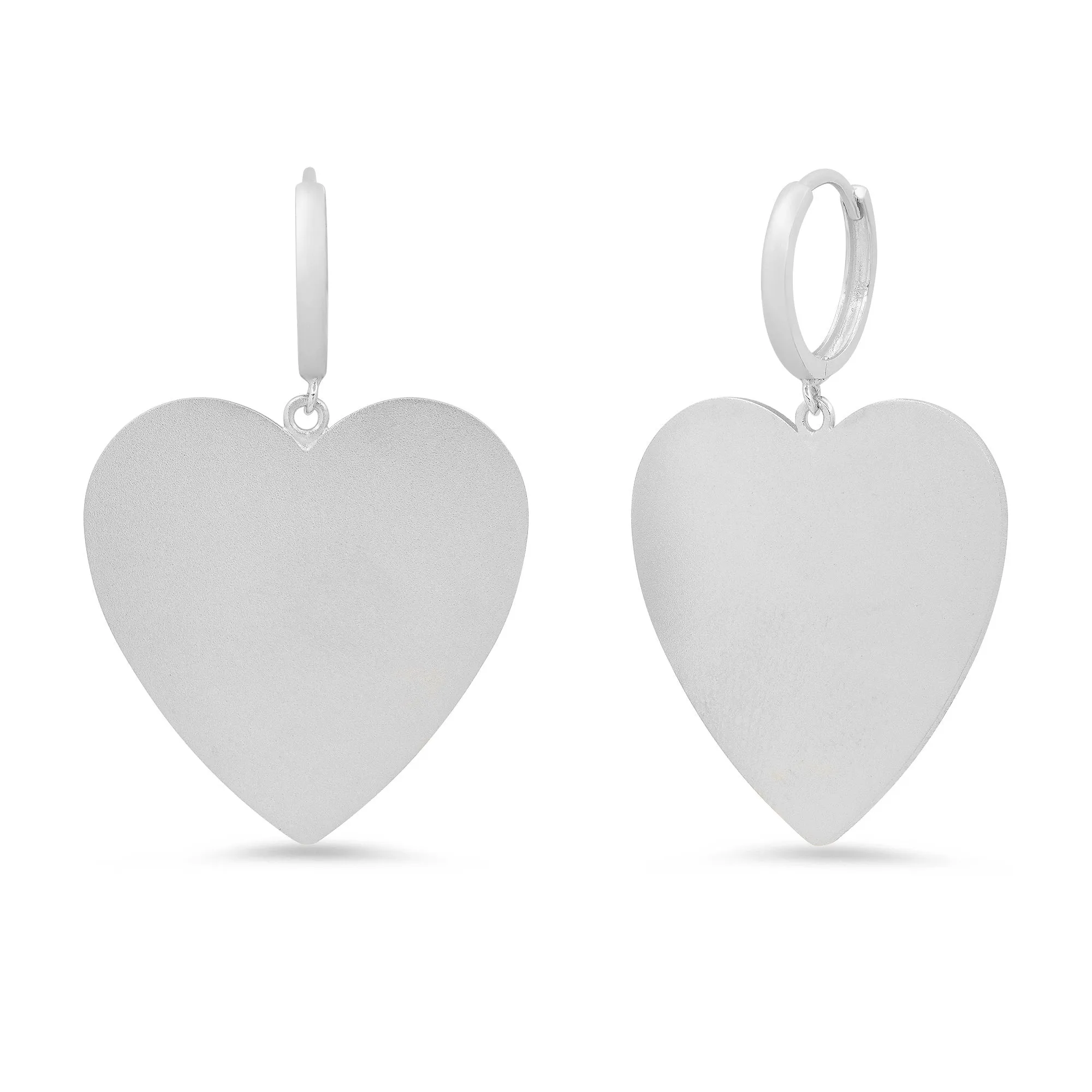 MS X SRJ Large Heart Earrings