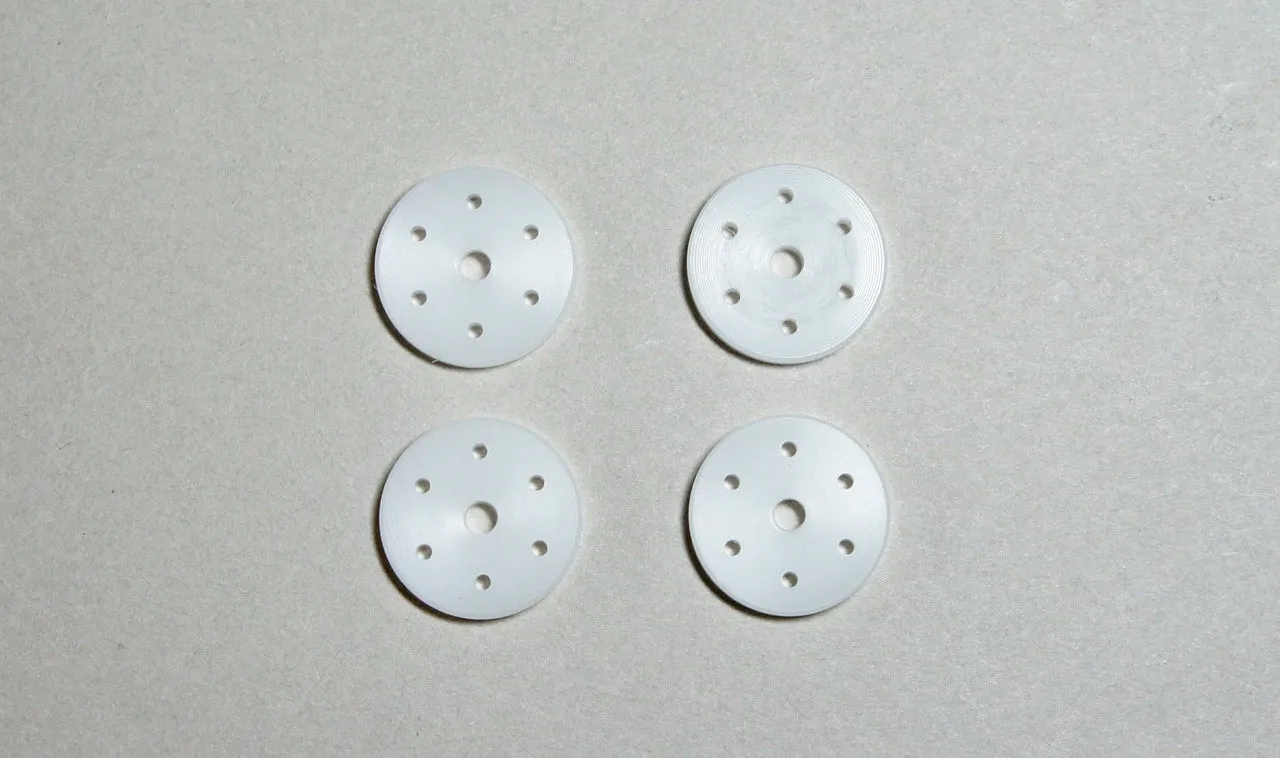 Mugen E2525a 16mm 1.3mm 8-Hole Damper Piston (4)