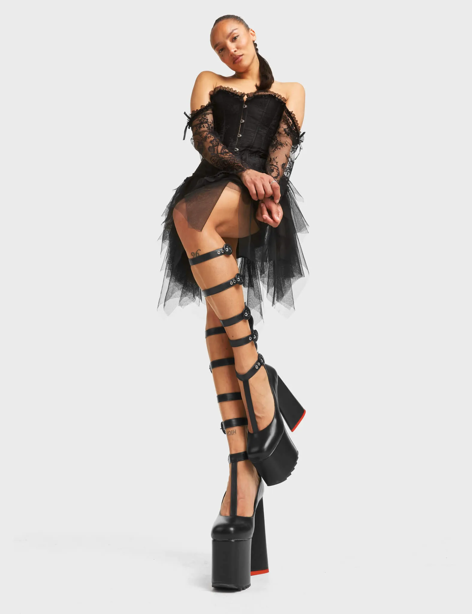 My Angel Platform Knee High Boots