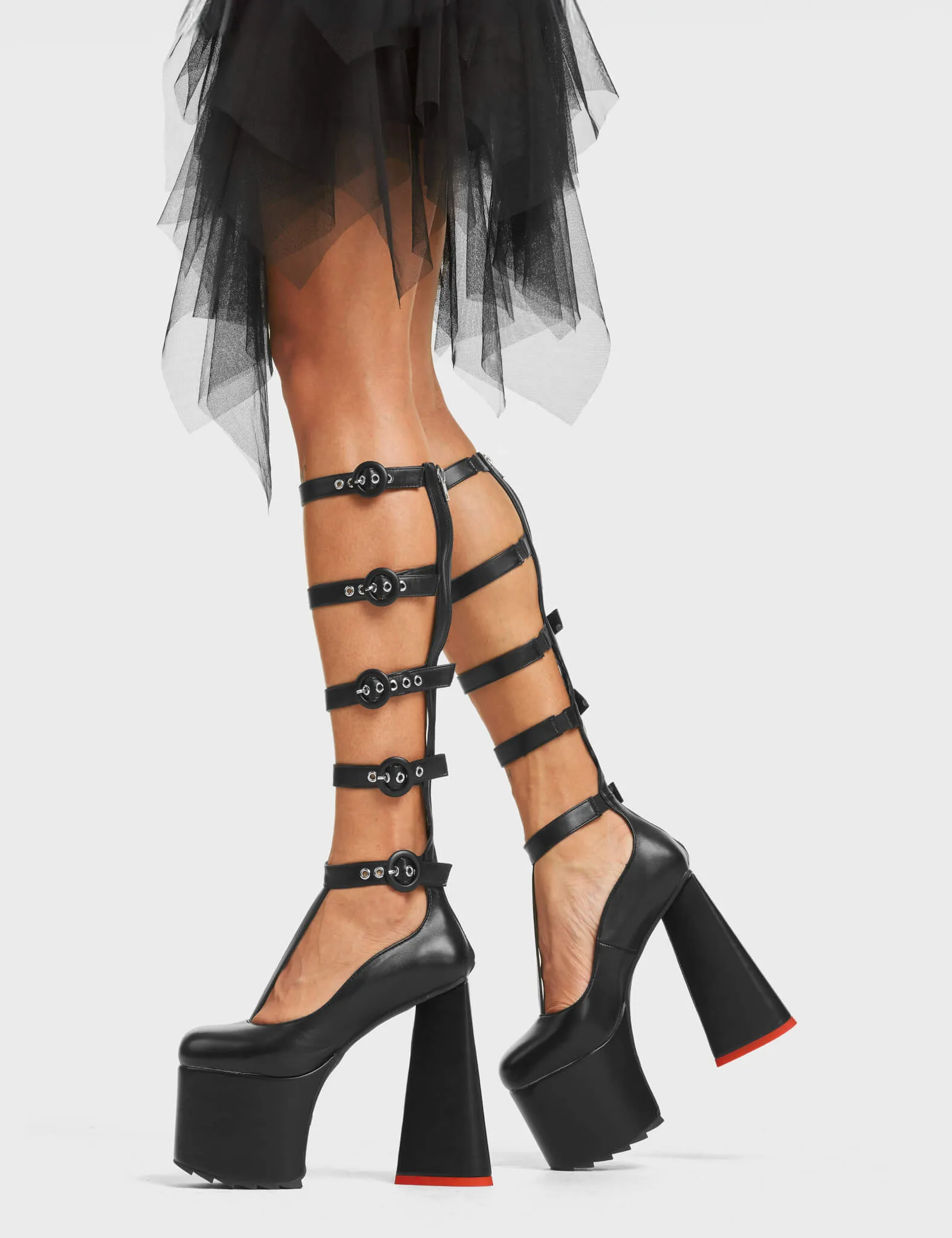 My Angel Platform Knee High Boots