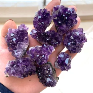 Natural Amethyst Quartz  Cluster Stones