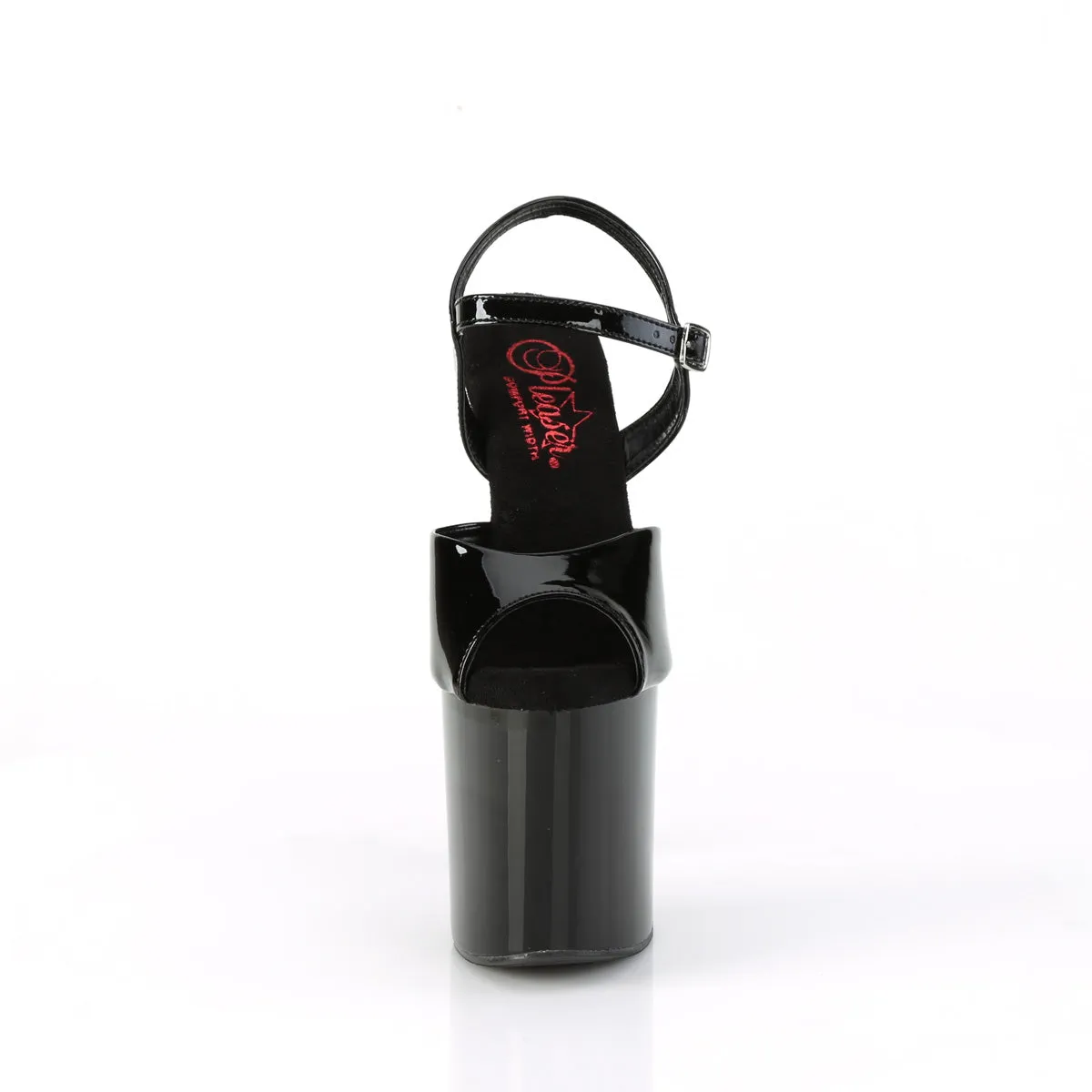 NAUGHTY-809 Pleaser Black Patent Sexy Platform Shoes (Pole Dancing Heels)