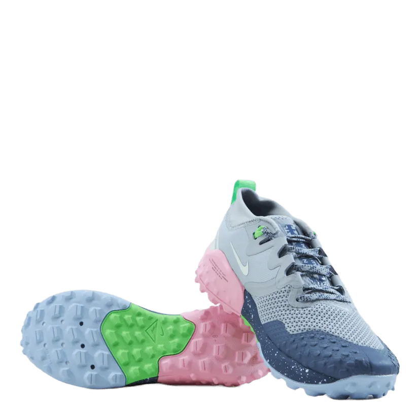 Nike Wildhorse 7 Women's Trail Wolf Grey/barely Green-diffuse