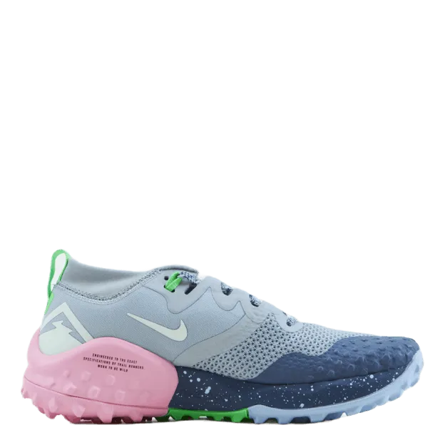 Nike Wildhorse 7 Women's Trail Wolf Grey/barely Green-diffuse