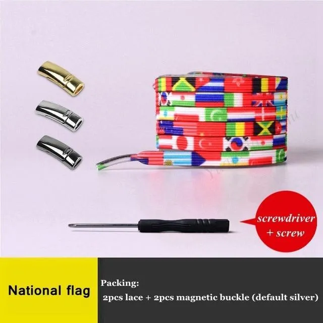 No-Tie™ Magnetic Lock Elastic Creative Shoe Laces