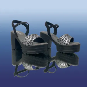 Noir MazeDazzle Slingbacks