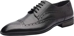 Pascal | Genuine Leather Dress Shoes | Men's Italian Oxford Shoes | Handcrafted Formal Shoes | Handmade Sole