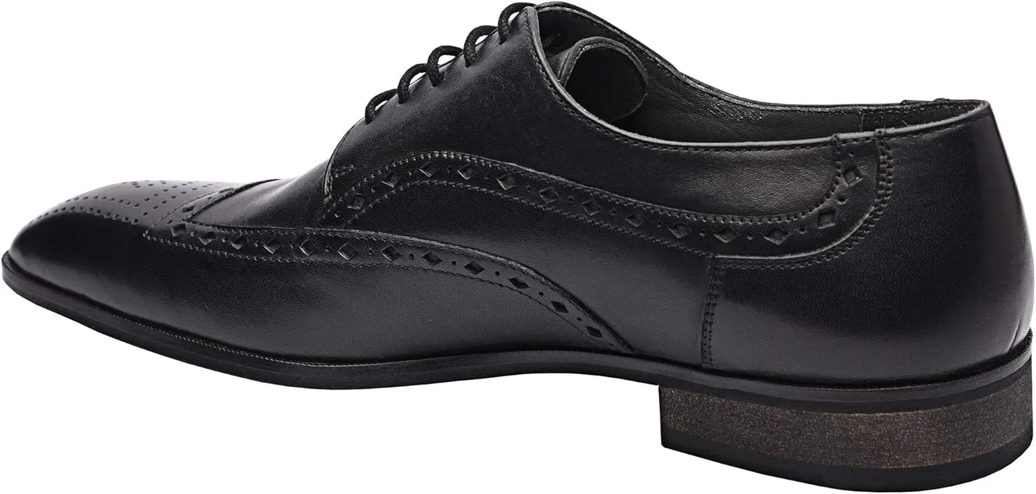 Pascal | Genuine Leather Dress Shoes | Men's Italian Oxford Shoes | Handcrafted Formal Shoes | Handmade Sole