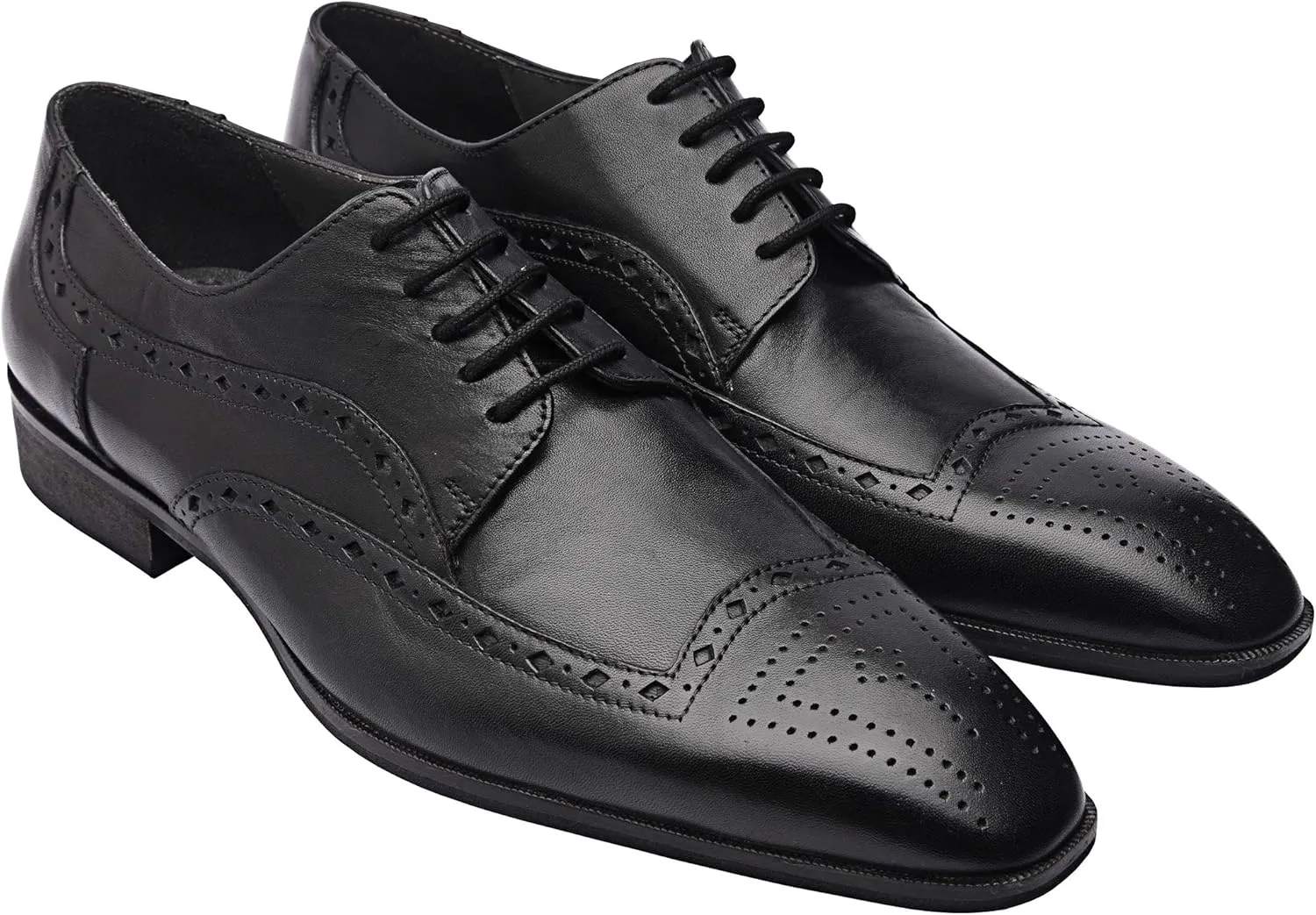 Pascal | Genuine Leather Dress Shoes | Men's Italian Oxford Shoes | Handcrafted Formal Shoes | Handmade Sole