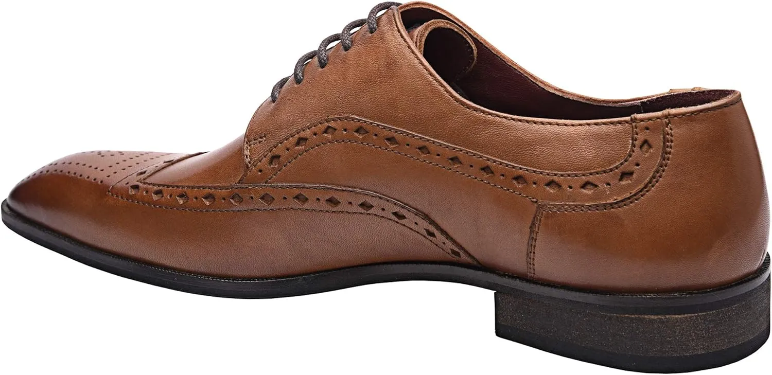 Pascal | Genuine Leather Dress Shoes | Men's Italian Oxford Shoes | Handcrafted Formal Shoes | Handmade Sole