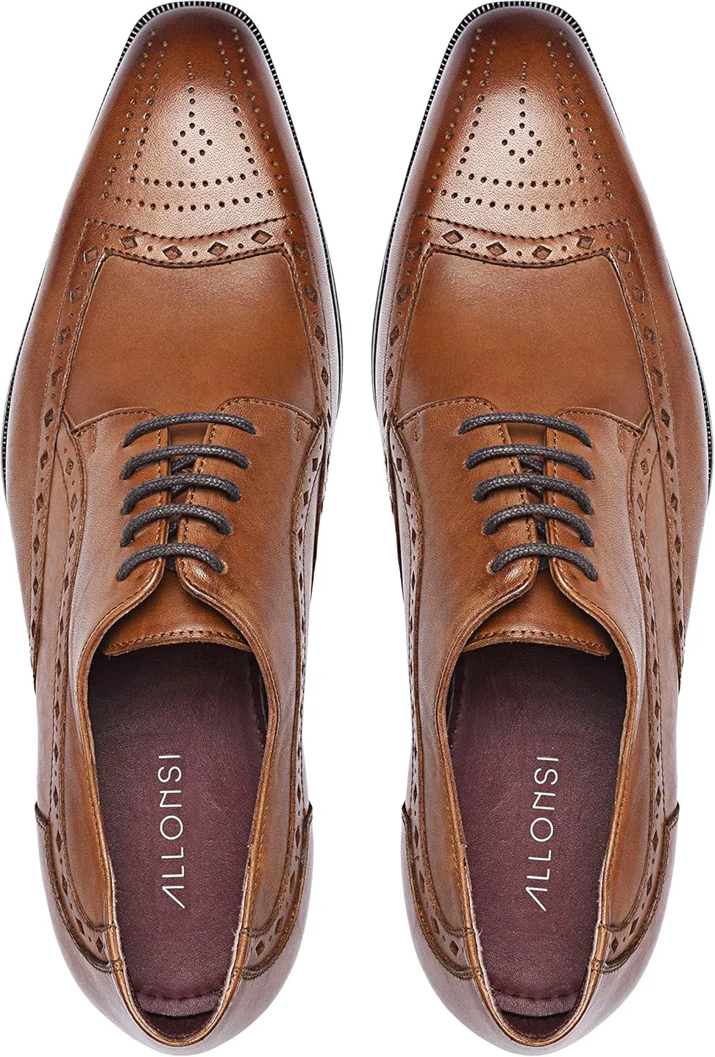 Pascal | Genuine Leather Dress Shoes | Men's Italian Oxford Shoes | Handcrafted Formal Shoes | Handmade Sole