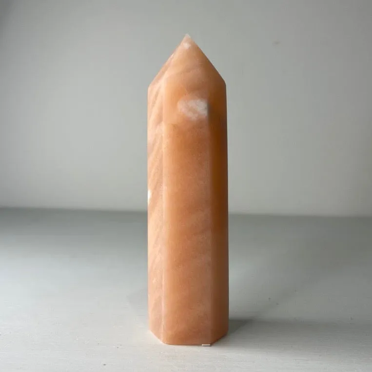Peach Aventurine Crystal Tower Point Generator