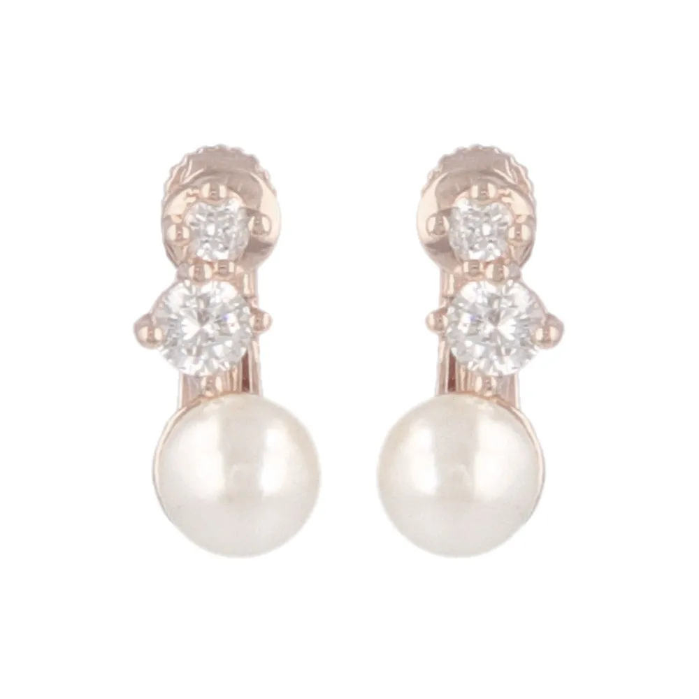 Pearl Gemline Clip Ons