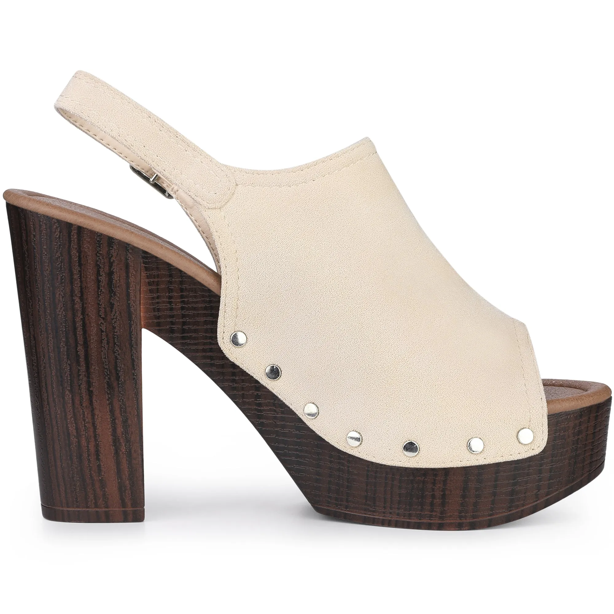 Perphy Slingback Platform Chunky High Heel Sandals
