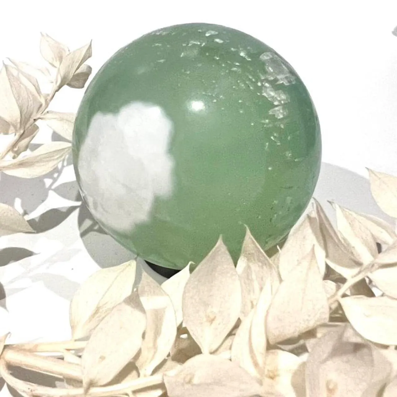 Pistachio Calcite Sphere