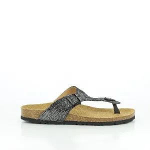 Plakton 101671 Black Thong Sandals