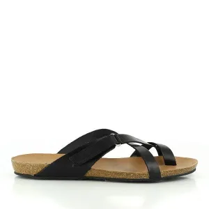 Plakton 575125 Black Thong Sandals