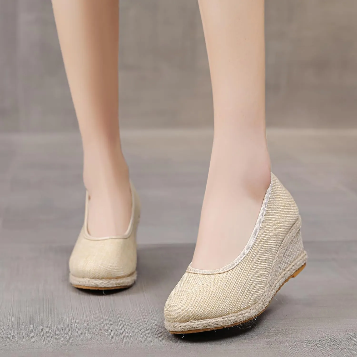 Platform Sandals for Women Gold Sandals for Women Summer Platform Comfortable Low Wedges Womens Sandal