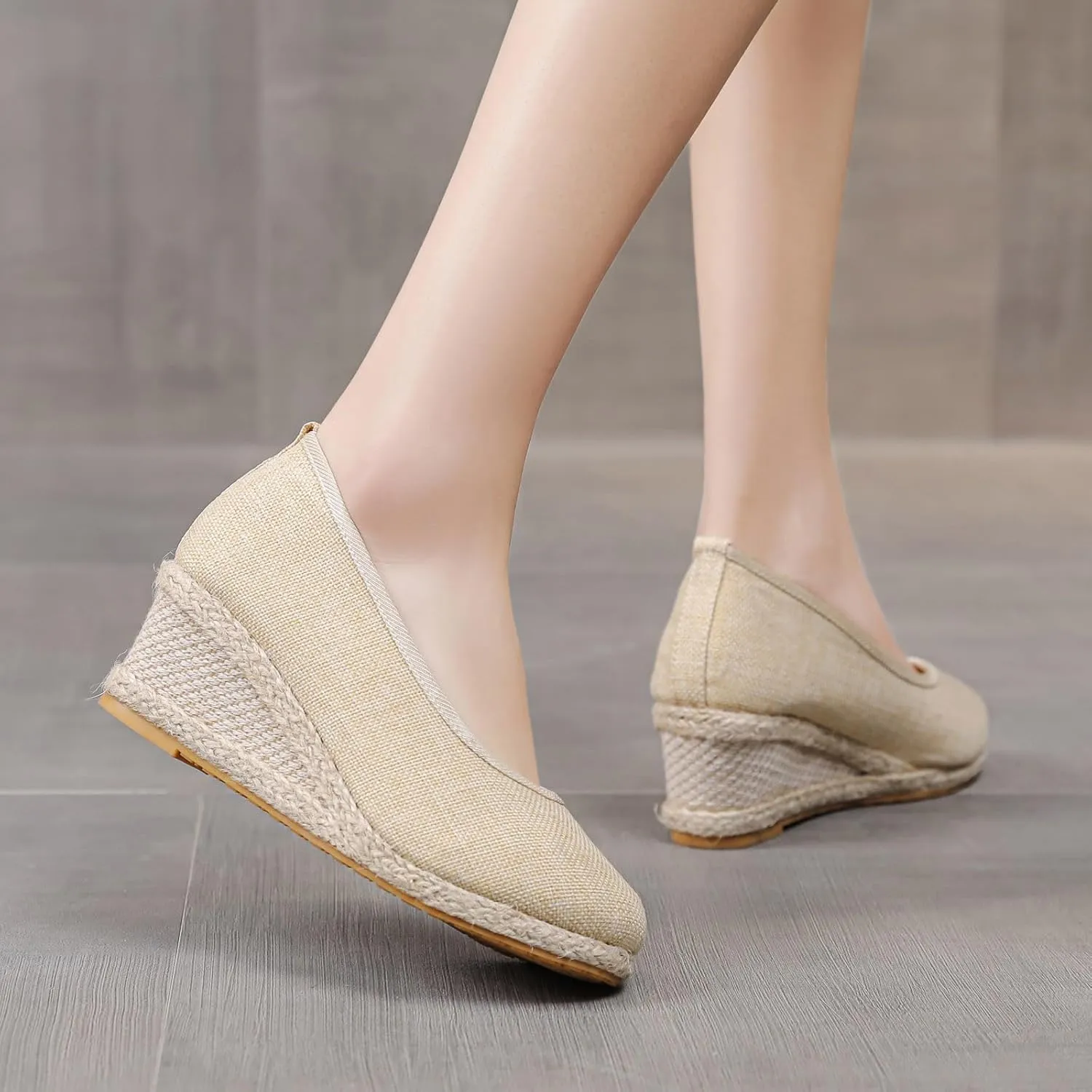Platform Sandals for Women Gold Sandals for Women Summer Platform Comfortable Low Wedges Womens Sandal