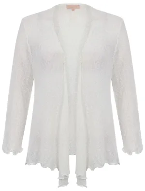 Plum Tree white cardigan