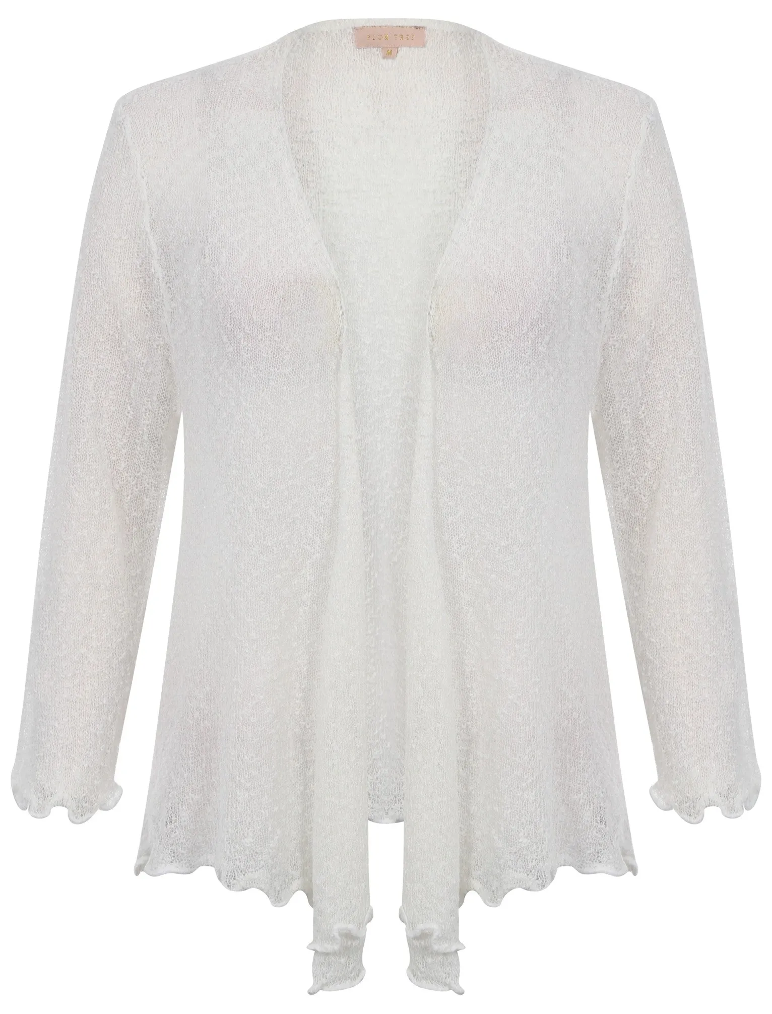 Plum Tree white cardigan