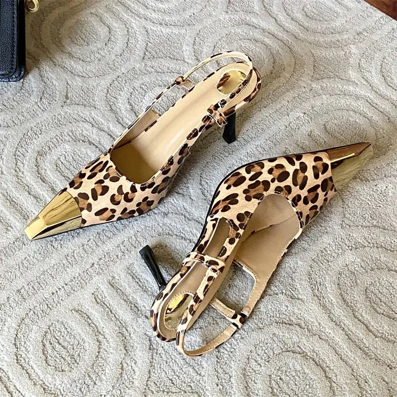 Pointed Toe Pumps Thin Low Heels Stripper Shoes